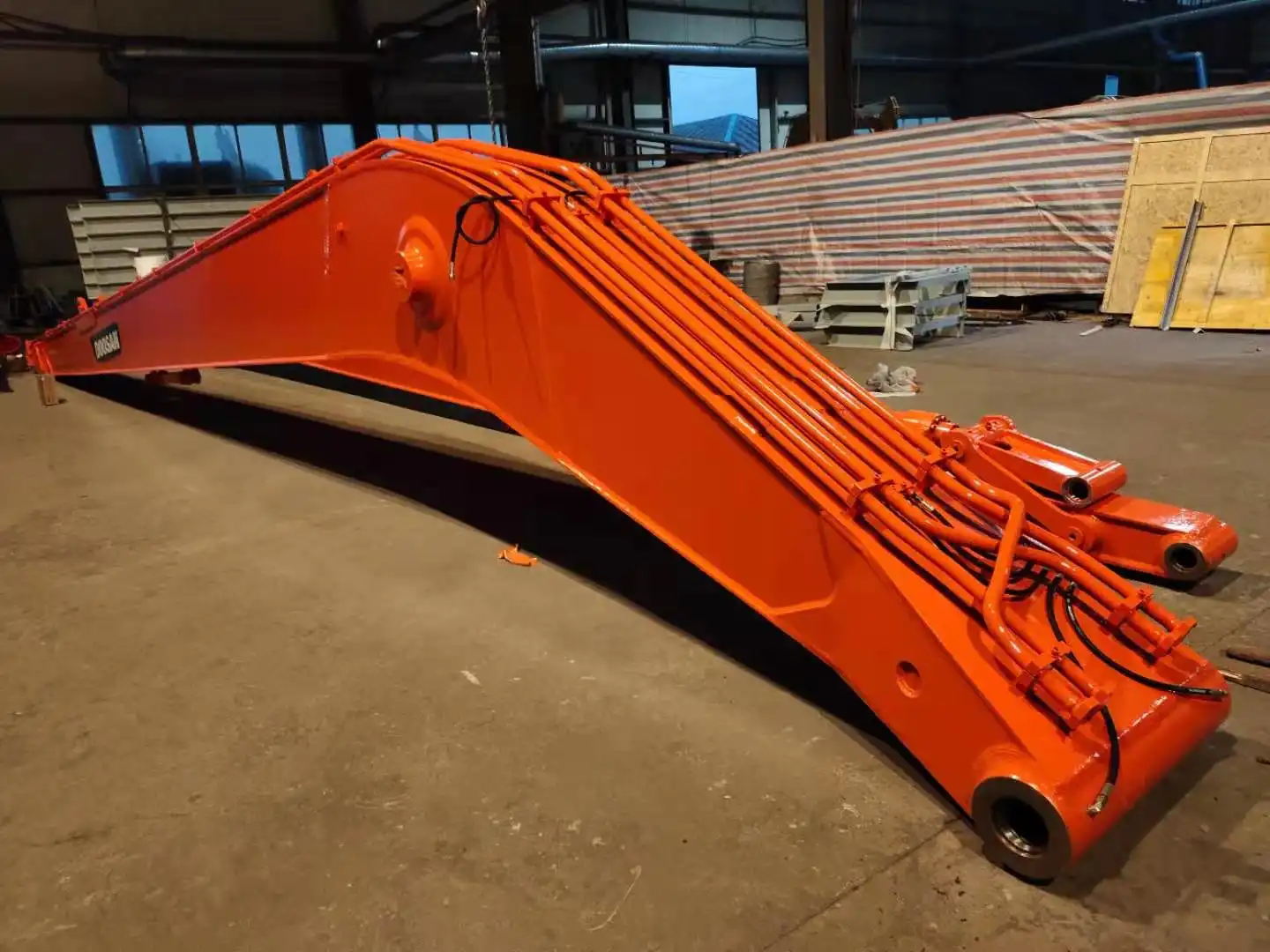 Long Reach Boom for Hitachi Excavator Production Process